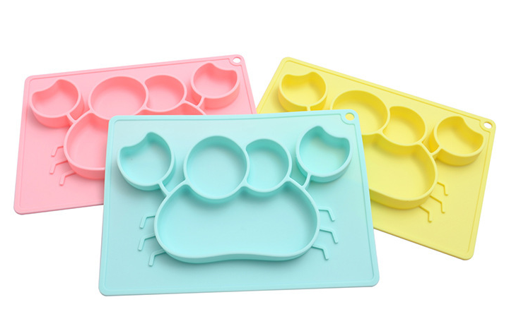 硅膠一體式餐盤(pán)廠家