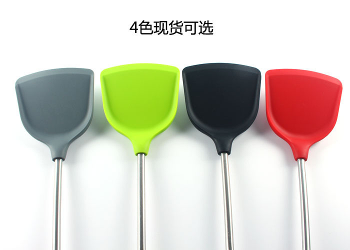 硅膠鍋鏟安全嗎，硅膠鍋鏟高溫有毒嗎，硅膠鍋鏟可以下油鍋嗎