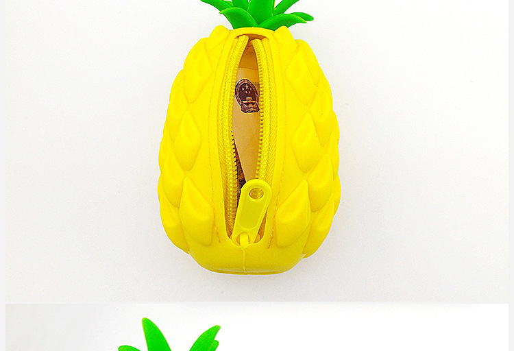 菠蘿零錢(qián)包,硅膠菠蘿零錢(qián)包